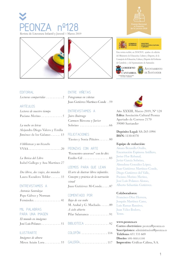 Revista PEONZA Nº 128 DIGITAL (Solo pago por PayPal)